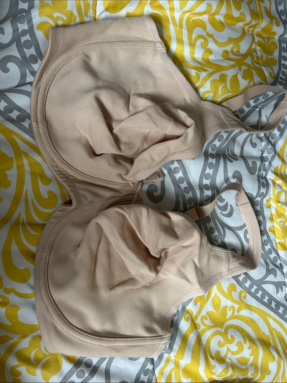 Fruit of the Loom Fit for Me Bra — 46D, Beige